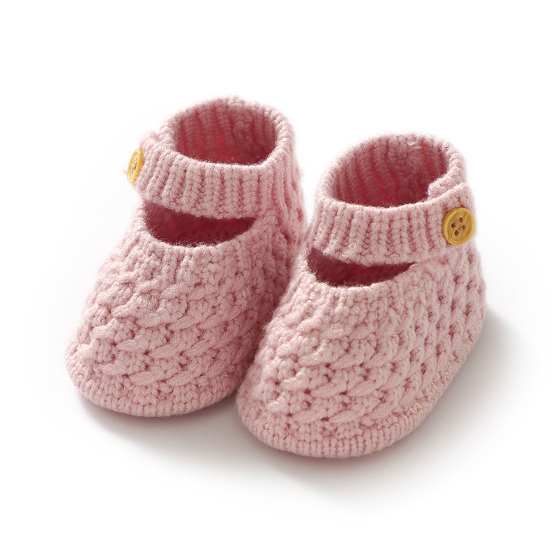 Baby Products Essential - Zapatos de bebé tejidos para recién