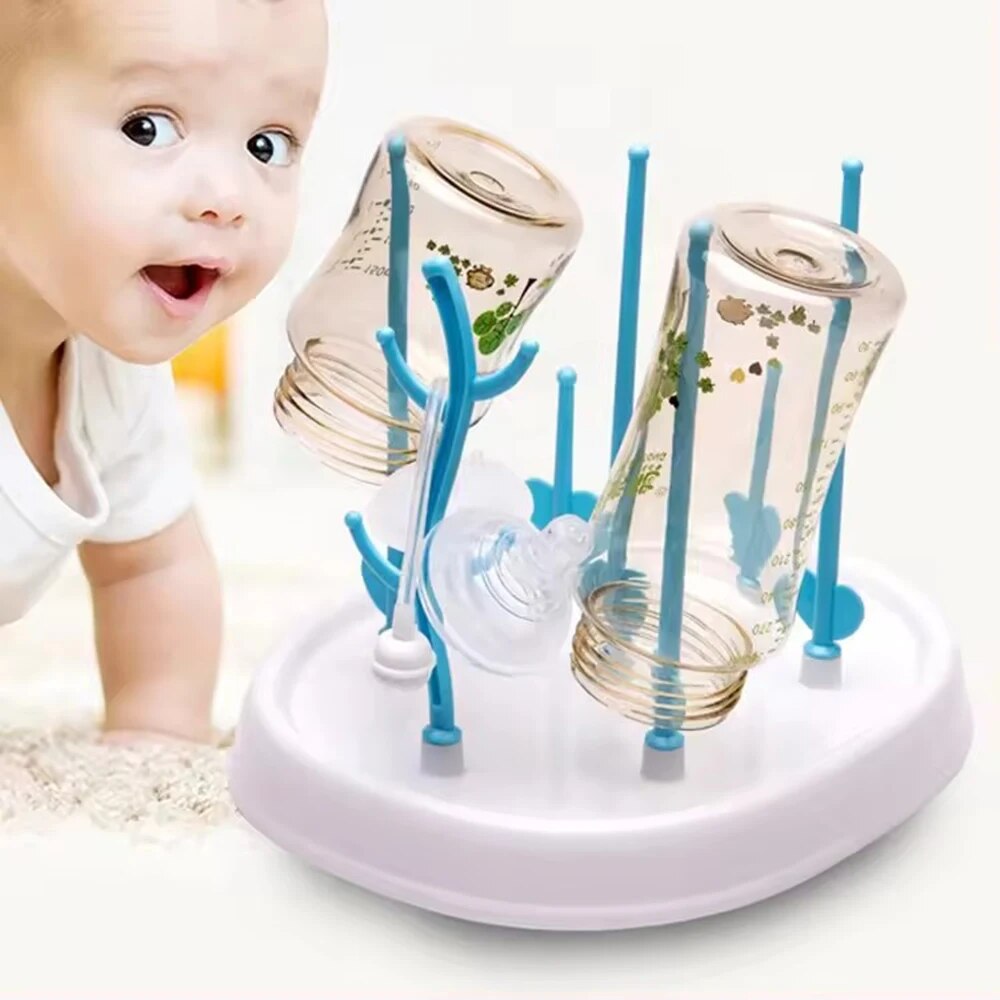Baby Products Sale - Nuevo estante creativo para secar botellas