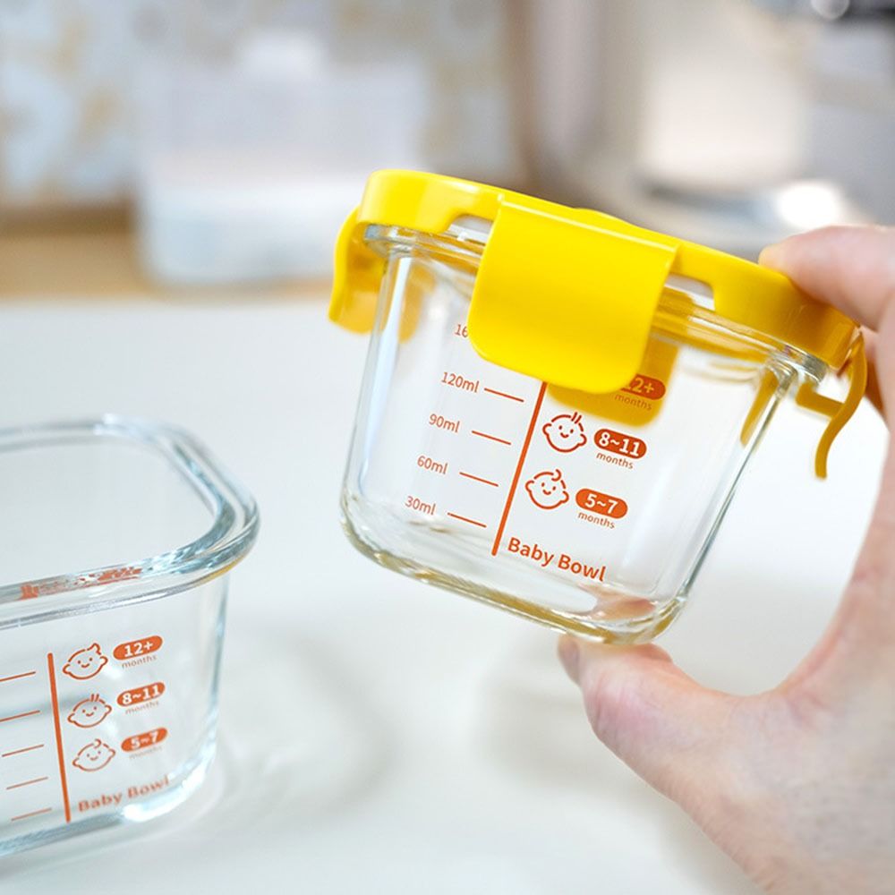 Baby Food Storage Jar - Recipiente de Vidrio para Almacenar Alimentos