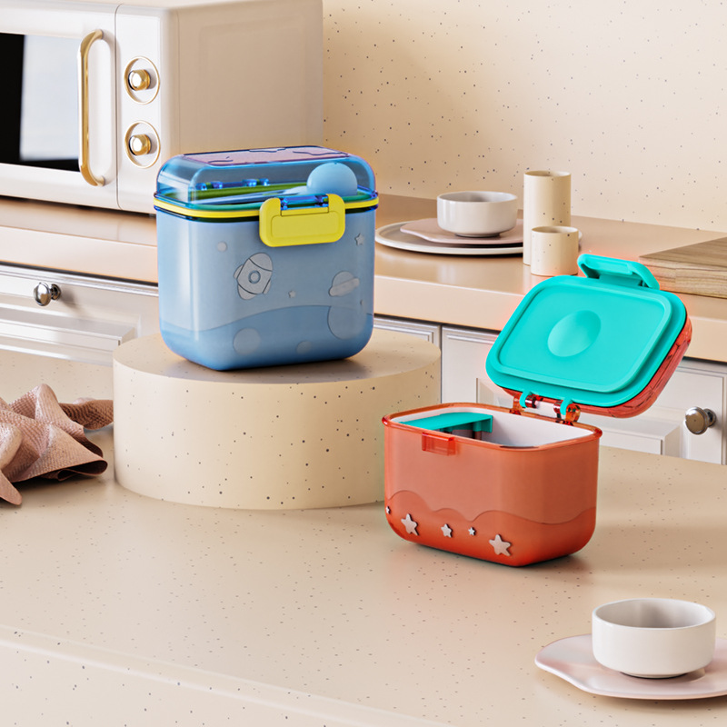 Baby Food Storage Jar - Caja de leche en polvo con