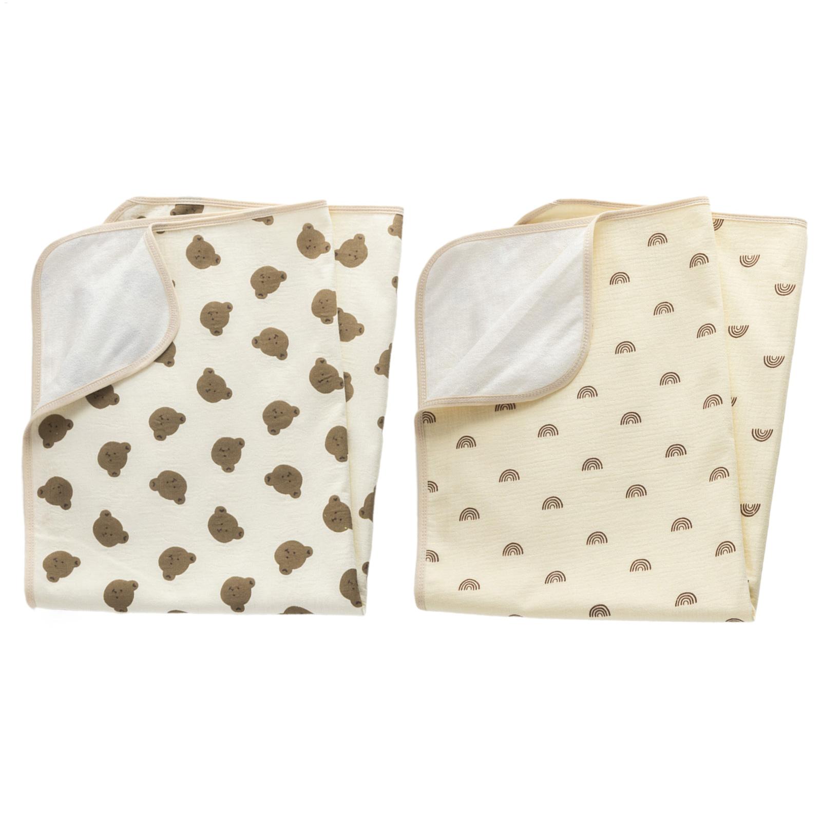 Diaper Changing Mat - Colchoneta para cambiar pañales, reutilizable, impermeable,