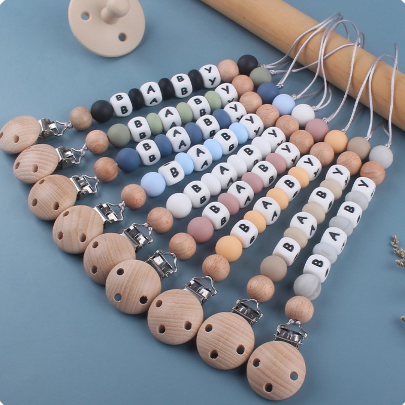 Baby Products - Clip de soporte para chupete, nombre