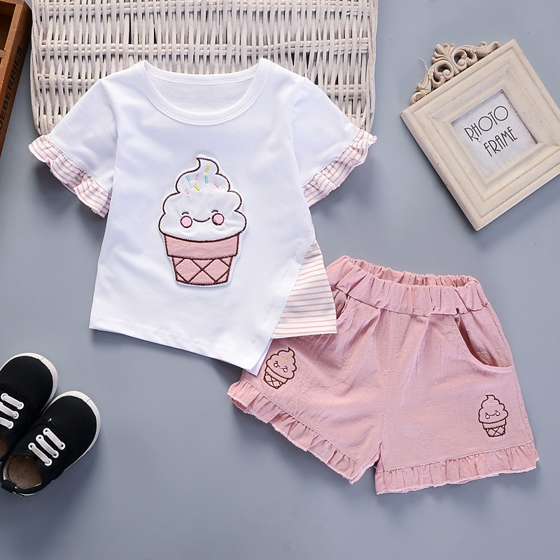 Baby Products Lotion - Ropa de manga corta para niña