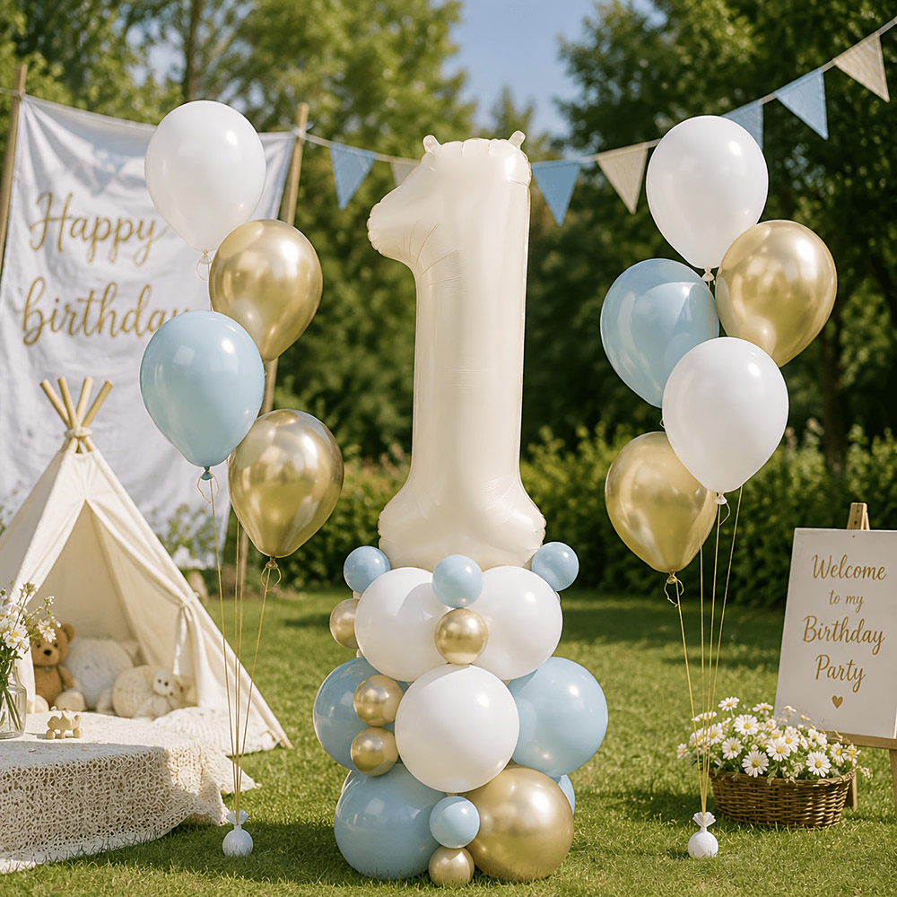 Baby Products Lotion - 39 globos con números del 1