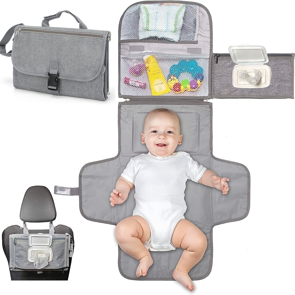 Diaper Changing Mat - El mejor cambiador de bebé y
