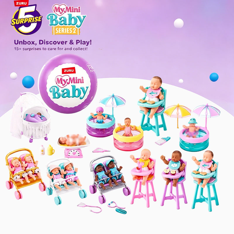 Serie Mini Baby de ZURU, Caja  - Baby Products Brands reseña y precio