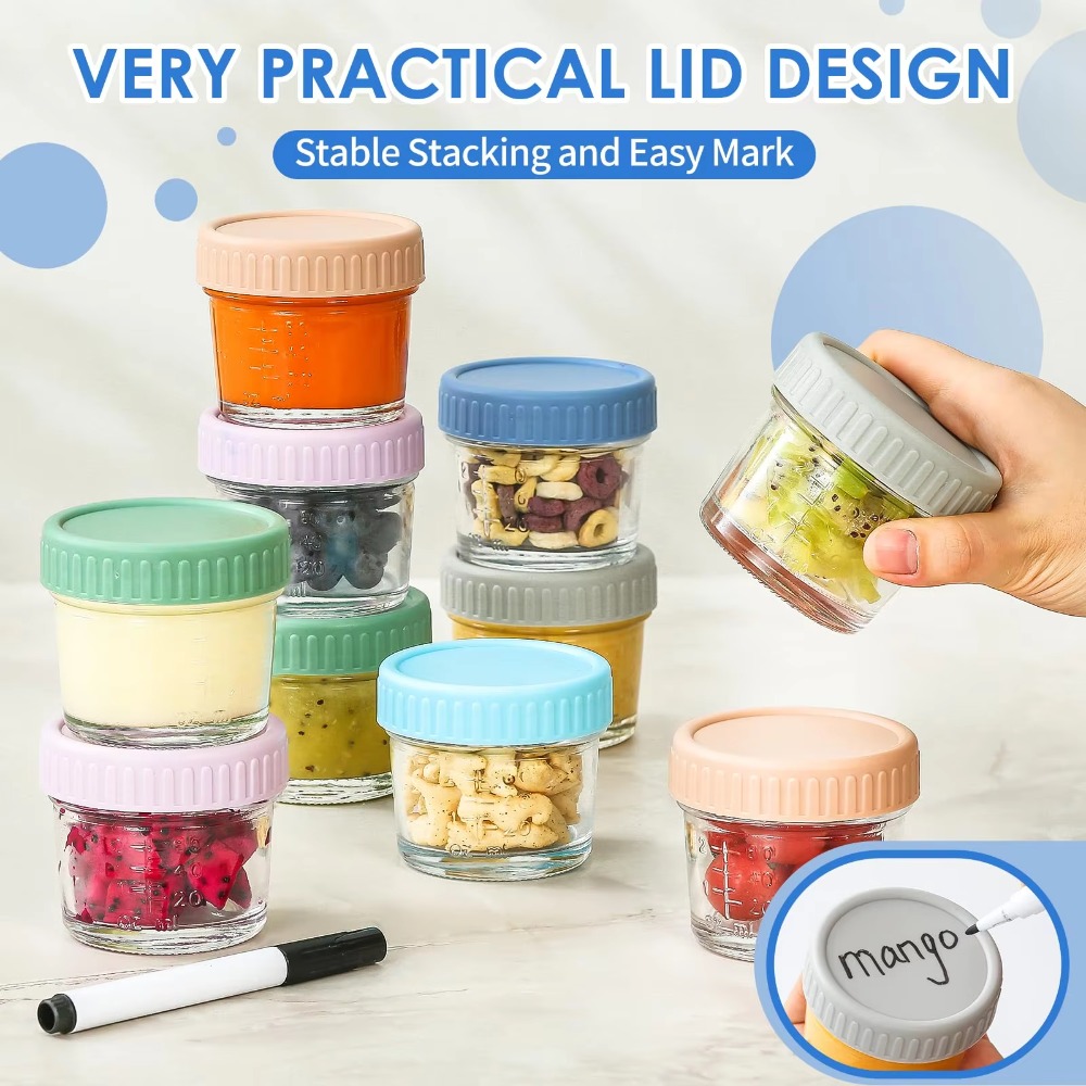 Tarro de cristal para comida d - Baby Food Storage Jar reseña y precio