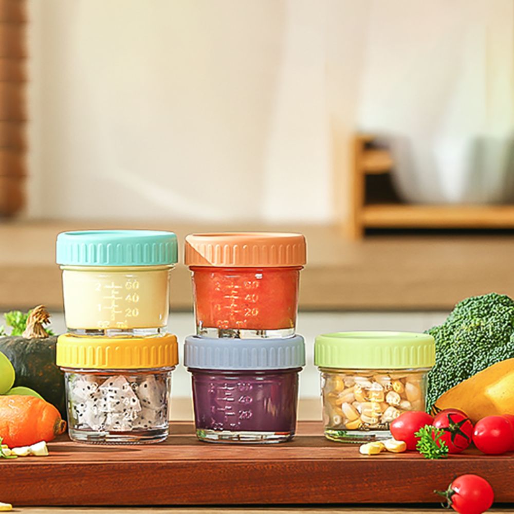 Tarro de cristal para comida d - Baby Food Storage Jar reseña y precio