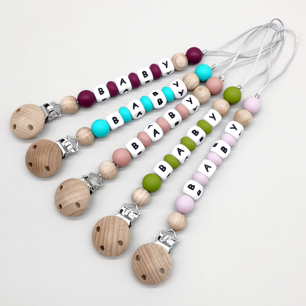 Clips para chupete con nombre  - Baby Products reseña y precio
