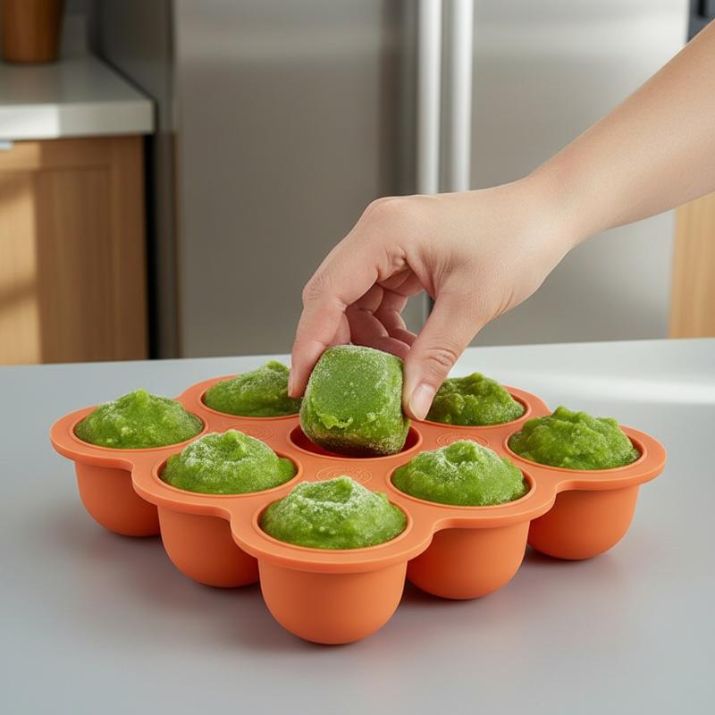 Contenedor de Silicona para Al - Baby Food Storage Jar reseña y precio