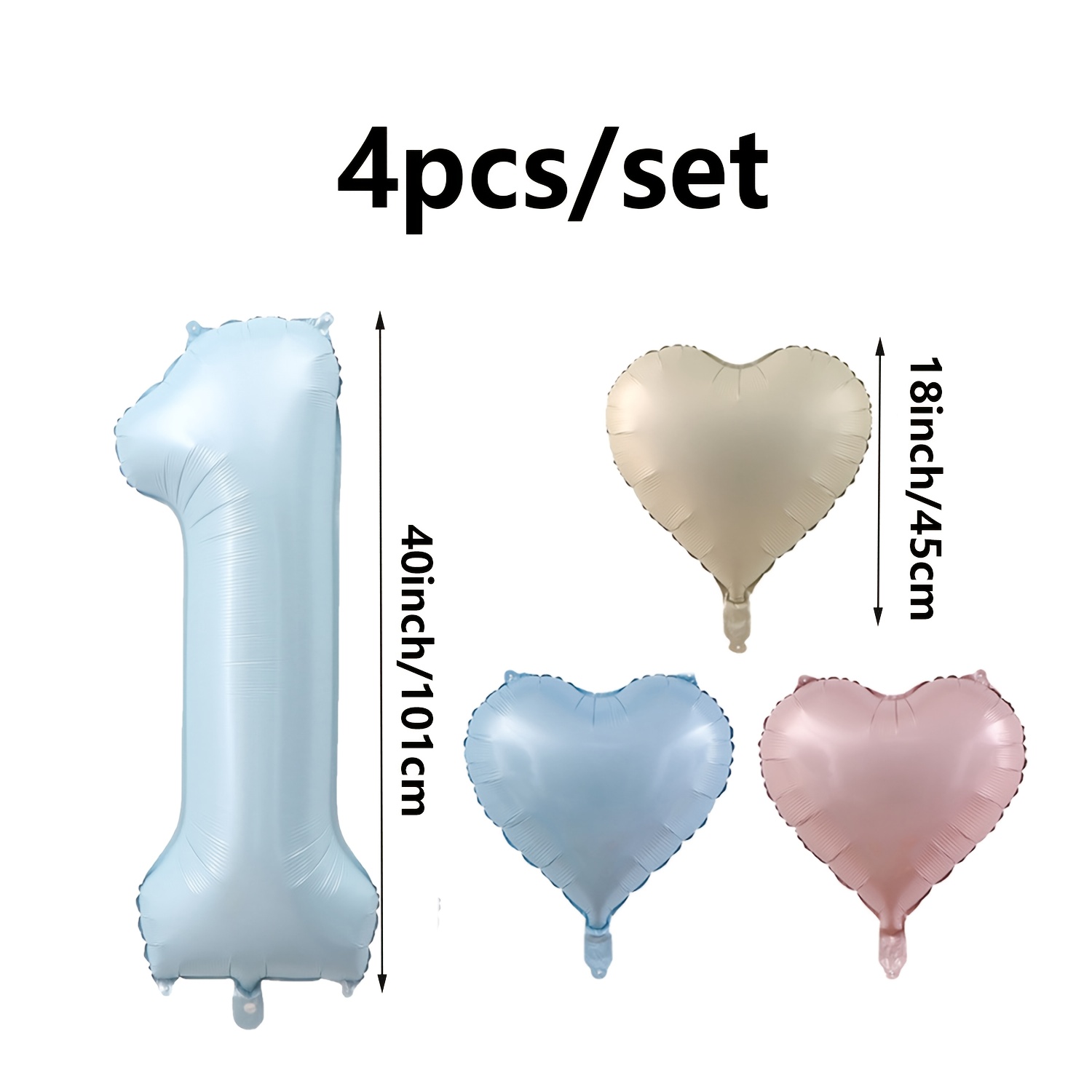 4 Uds. Globos de cumpleaños co - Baby Products Lotion reseña y precio