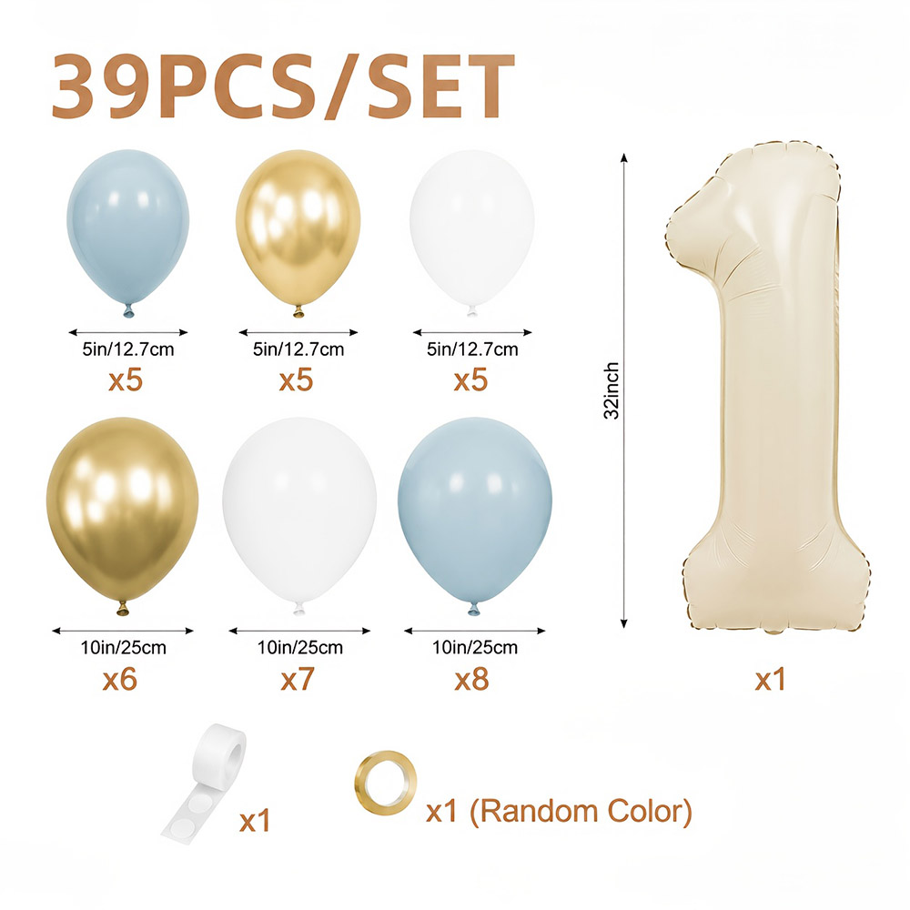 39 globos con números del 1 al - Baby Products Lotion reseña y precio