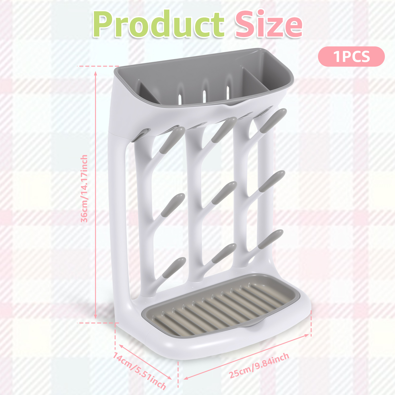 Estante para secar botellas de - Baby Products Sale reseña y precio