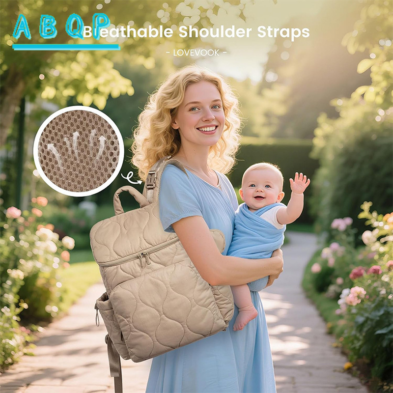 Mochila Pañalera de Marca de L - Baby Products Brands reseña y precio